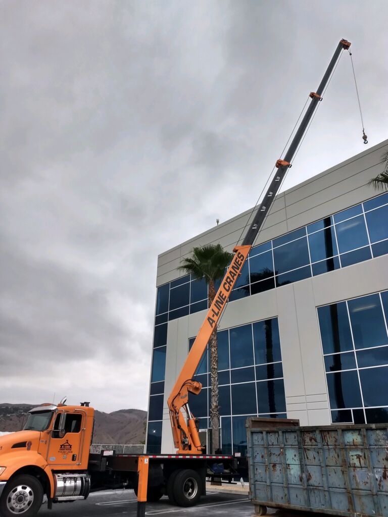 crane rental lifting machinery orange county