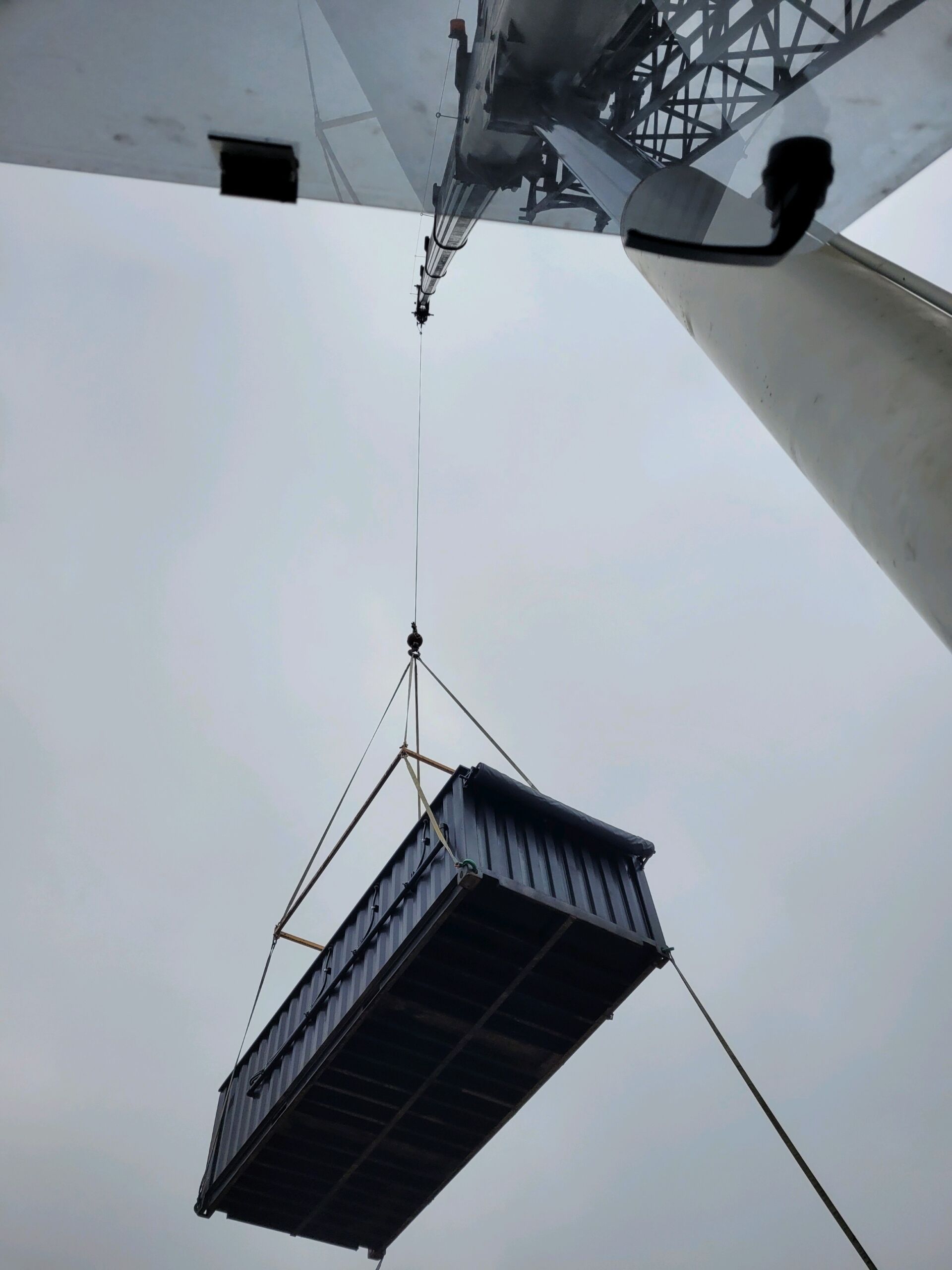 Shipping Container Mobile Crane Lifting - Aline Cranes