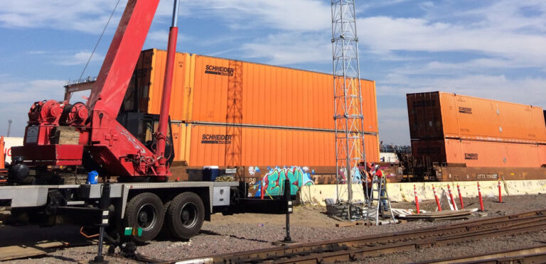 shipping container lift in orange county